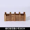 Valla de Madera, Flores Artificiales, Tallos de Flores de Plástico, Arreglos de Flores Secas, Jarrón de Flores, Contenedor de Flores, Divisor de Alféizar de Ventana, Pantalla Decorativa
