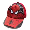 Gorra de red Spiderman Ultraman para niños transfronteriza gorra de béisbol de dibujos animados princess europea y americana sombrero de sol transpirable