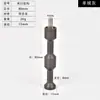 Piezas Incrustadas para Tablero Perforado, Varilla Colgante de Aleación de Aluminio Espacial sin Taladro, Accesorios de Ferretería para Decoración de Pared
