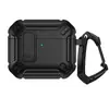 Funda protectora adecuada para Airpods 4, funda para auriculares inalámbricos Bluetooth de Apple de 6.ª generación, funda creativa para auriculares con bloqueo de interruptor.