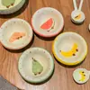 Pratos de Cerâmica Criativos Temáticos para Restaurante, Pratos Personalizados, Pratos para Pão, Pratos para Baguete, Pratos para Salmoura, Pratos para Molho de Mergulho para Uso Doméstico