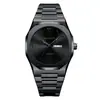 Comercio Exterior Al Por Mayor Transfronterizo Reloj Mecánico de Imitación para Hombre Reloj Impermeable Esfera Árabe Reloj de Cuarzo de Aleación de Gama Alta