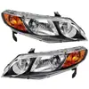 Adecuado para Honda Civic Octava Generación 06-11 Ensamblaje de Faro Lámpara de Iluminación Frontal Halógena 33151/ 101-Sna-H01