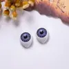 Harajuku Keer Globo Ocular Hemisferio Globo Ocular 12x 16MM Acrílico Barco Pegamento Crema Accesorios para Carcasa de Teléfono