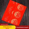 Dísticos de papel Wannian Red Xuan engrossados manuscritos em branco Golden Spring Festival Couplets de papel sete palavras Longfeng Wadang Caligrafia Couplets Atacado