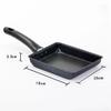 Sartén Antiadherente Japonesa Tamagoyaki Piedra Medicinal Olla para Rollos de Huevo Tamagoyaki Sartén Cuadrada para Tortillas con Fondo Plano Sartén Cuadrada para Tortillas Piedra Medicinal