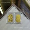 Adesivo de Telefone Ouro Puro 999 2mg Shuibei Adesivo Popular Dourado para Traseira de Telefone Loja de Ouro Transmissão ao Vivo Pequenos Presentes Físicos Varejo