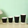 Copo de degustação personalizado multi-especificação para atividades de negócios empresariais copo de papel descartável copo de degustação de bebida quente de café ondulado
