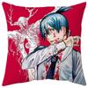 Nova Almofada Estampada de Anime Makima Mulher Má de Chainsaw Man Decoração de Quarto Sala Sofá Almofada Pendurada Atacado