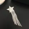 Broche Corsage Personalizado de Moda Cadena con Borla de Estrella Estilo Europeo y Americano para Mujer
