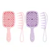 Pente Ultra Fino para Cabeleireiro Pente Suavizante Cor Fresca Macaron Pente para Cabelo Pente Penteador Conjunto para Pentear Cabelo