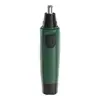 Recortador de vello nasal, recortador eléctrico de vello nasal, afeitado de vello nasal, corte de vello nasal, recorte de vello nasal, limpiador de vello nasal