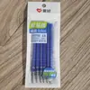 Hobby GR7958 recarga fácil de presionar punta ST tinta azul azul cristal rojo núcleo de repuesto núcleo borrable 6 Piezas mayoreo