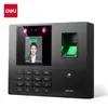 Máquina de Asistencia Deli 3960 con Huella Digital, Máquina de Marcaje de Entrada y Salida, Lector de Huellas Digitales, Huella Digital para Marcaje de Entrada de Empleado, Contraseña de Huella Digital
