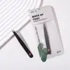 Pinça Yoyo Premium com Ponta Inclinada, Pinça de Sobrancelha, Ferramentas de Beleza Estampadas, Conjunto de Quatro Pinças de Sobrancelha, Alta Precisão, Preço Acessível