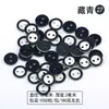 Botones de Colores 18L Cerdo Nostril Dos Agujeros Botones Multicapa Guardería Manualidades DIY Botones Accesorios para Pintar Flores