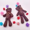 Muñeco de Peluche Oso Piña Grande de 20 cm Corbata de Moño Cinta Oso Oso Piña Lindo de Corea Regalo de Acompañamiento Disponible