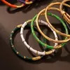 Suministro Exclusivo Transfronterizo de Pulseras Impermeables de Acero Inoxidable Electroplateadas al Vacío, Pulseras de Acero Ecológicas Que No Se Desvanecen, Pulseras de Acero de Titanio Estilo Bambú