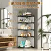 Estante Triangular de Almacenamiento para el Hogar en Stock Estante de Esquina para Baño Multicapa con Drenaje Estante para Cosméticos