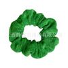 Anel de cabelo de cor sólida para cabelo grosso, anel de cabelo elástico, acessórios de cabelo europeus e americanos, corda para adorno de cabeça, fabricantes, lote à vista