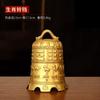 Campana de Ocho Tesoros de Cobre, Herramienta Mágica de los Ocho Inmortales, Campana de Cobre de los Doce Zodiacos, Adorno Colgante para Decoración de Techo de Jardín en Casa, Regalo