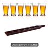 Caneca de cerveja artesanal, caneca de degustação, taverna, caneca de bebida de pequena capacidade, caneca de degustação de bar, suporte criativo para vinho de mão, porta-copos de madeira