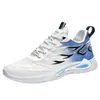 Sapatos Masculinos, Novos Modelos de Verão, Malha Respirável, Leves, Amortecedores, Tênis de Corrida Masculino, Sapatos de Estudante, Sapatos Brancos, Transfronteiriços