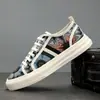 Zapatos para Hombre 2026 Nuevo Estilo Primavera Estilo Chino Transpirables Zapatos de Cuadros con Cordones Zapatos para Hombre de Caña Baja Zapatos Casuales de Lona para Hombre