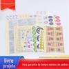 Fornecido diretamente pelo fabricante: Adesivos Selantes Redondos Coloridos, Etiquetas de Roupa, Adesivos Codificados por Cor, Adesivos de Identificação, Adesivos Adesivos, Adesivos de Código de Barras