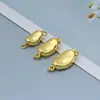 Fivela de Barra de Prata Esterlina S925 Fivela de Pérola Fivela de Pulseira de Prata Esterlina Fivela de Ervilha Acessórios de Prata Esterlina DIY Feitos à Mão Venda por Atacado