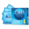 Condones de Celebridades 001 Condones Ultra-Delgados Punto G Partículas Grandes Combinación Hielo y Fuego Pequeño Serie Una Pieza Envío Directo Negro