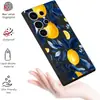 Funda de Teléfono de Limón Pintura al Óleo Más Vendida de Amazon Samsung S25 Estilo Fresco Silicona S24 Ultra Funda Protectora de Cobertura Total