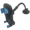 Suporte de celular para saída de ar de carro, suporte de celular portátil, suporte de celular com ventosa, escudo quadrado para mangueira, multifuncional, rotativo 360