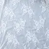 Tela de encaje de malla blanca para cortina, fondo para fotos de boda, mantel, tela para ropa al por mayor