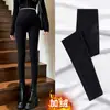 Calça de Maternidade Primavera Outono Roupa Externa Calça Longa Suporte para Barriga Calça Base Estilo Outono Floco de Neve Tamanho Grande Modelagem Justa Calça Jeans Falso para Maternidade