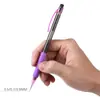 Portaminas automático de pulsación lateral con funda 0.5/0.7mm herramientas de escritura para estudiantes lápiz papelería regalos al por mayor