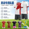 Reunión Deportiva Uniforme de Fútbol Conjunto de Manga Corta Venta al por Mayor Ropa Deportiva para Campus Personalizado Holgado Jersey de Competición con Transferencia de Calor Compra Grupal