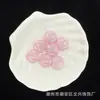 Pérola artificial ABS dupla face rosa pulseira DIY corrente de celular pingente de carro acessórios com contas transmissão ao vivo de celebridade da internet