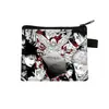 Nova Série Jujutsu Kaisen Porta-Moedas Cool Anime Zíper Porta-Moedas Estudante Pequena Bolsa de Armazenamento Atacado
