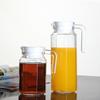 Botella de agua fría directa de fábrica botella de agua de vidrio engrosado para el hogar botella de agua fría olla para bebidas de jugo tamaño olla octagonal