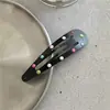 Liquidação de Bons Itens: Presilhas de Cabelo com Laço Estilo Coreano, Presilhas Laterais, Presilhas Geométricas Ovais Bico de Pato, Coleção de Presilhas para Cabelos Soltos e Franjas