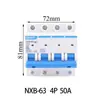 Interruptor Automático Chint Nxb-64 Control de Interfaz Micro Interruptor de Aire Tipo C Pequeño Fabricante Venta Directa Interruptor Interruptor de Aire
