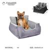 Tapete popular para carro de animal de estimação da Amazon tapete de assento para passeio de cachorro canil para cães pequenos médios primeira fila em estoque