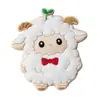 Año del Dragón Año de la Serpiente Dibujos Animados Adhesivo Suave Parche para Funda de Teléfono Accesorios DIY Silicona Accesorios para el Cabello Suministros Diarios Adhesivo Suave Accesorios de Parche