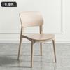 Cadeira de plástico Mesa de jantar engrossada doméstica Cadeira de jantar Confortável sedentário comercial Rattan Banqueta simples Cadeira de vime