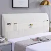 2025 Nueva Funda de Cabecera Todo Incluido Funda Elástica para Cabecera Respaldo de Cama de Madera Maciza Empaquetado Suave Cuero Funda Protectora a Prueba de Polvo Resistente a Manchas