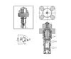Válvula de Equilibrio de Cartucho Hidráulico Parker - Cartucho Roscado Control de Carga Serie E2A300/E2C300