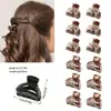 Nuevos Pasadores Pequeños Semircírculo Estilo Francés Set de 12 Piezas Mini Pasadores Pinzas para Trenzar Pinzas para el Cabello Pinzas para Flequillo Accesorios para el Cabello