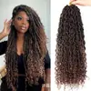 Cabello de Ganchillo para Comercio Exterior, Rastas 22 pulgadas Diosa del Río Feizi Locs Cabello de Ganchillo