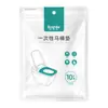 Alfombrilla de baño desechable, no tejida, antiincrustante, para maternidad, portátil, para viajes, hotel, bolsa de una sola pieza, papel higiénico